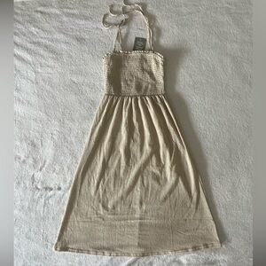 Tan dress